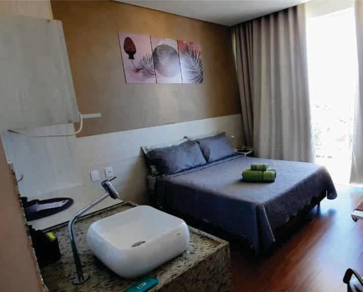 Apto 201 Com Varanda, Self Check-In, Ar, Tv E 14Km Aeroporto Lagoa Santa  Exterior photo
